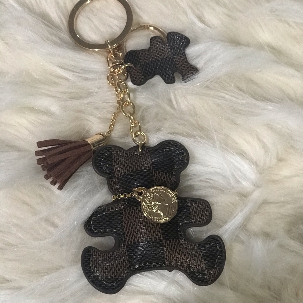 Teddy bear key chain